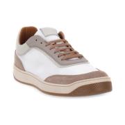 Frau Stiliga Tecno Sneakers för Män Beige, Herr