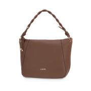 Liu Jo Läder Hobo Väska Brown, Dam