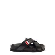 Thom Browne Sliders Black, Herr