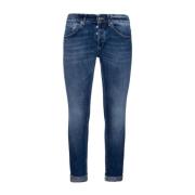 Dondup Slim-Fit Jeans för Män Blue, Herr