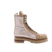 Ctwlk. Ankle Boots Beige, Dam