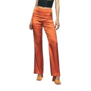 Gaëlle Paris Wide Trousers Orange, Dam