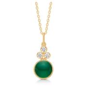 Frk. Lisberg Halsband Green, Dam