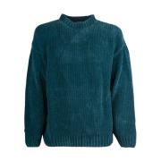 Bonsai Round-neck Knitwear Green, Herr