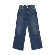 Agolde Modern Denim Carpenter Jeans Blue, Dam