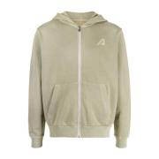 Autry Zippad Hoodie Gray, Herr