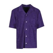 Howlin' Short Sleeve Shirts Purple, Herr
