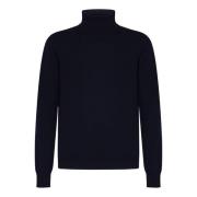 Malo Blå Sweatshirts för Män Aw23 Blue, Herr