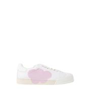 Marni Omatchade Lädersneakers White, Herr