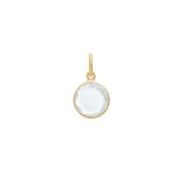 Frk. Lisberg Cat Pendant Clear Quartz White, Herr