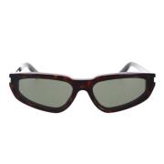 Saint Laurent SL 634Ova 002 Solglasögon Brown, Dam