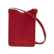 Il Bisonte Cross Body Bags Red, Dam