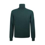 Malo Turtlenecks Green, Herr