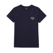 A.p.c. T-Shirts Blue, Dam