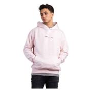 Family First Rosa Box Logo Hoodie Pink, Herr