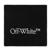 Off White Halsduk med logotyp Black, Herr