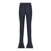 Mugler Slim-fit Trousers Black, Dam