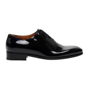 Santoni Klassiska lackskor med snörning Black, Herr