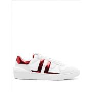 Lanvin Vita Läderpanel Sneakers White, Dam