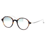 Eyepetizer Eleganta Runda Solglasögon Brown, Unisex