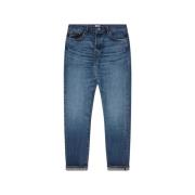 Edwin Straight Jeans Blue, Herr