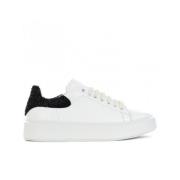 Frau Sneakers con logotyp White, Dam