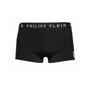 Philipp Plein Svart Polyamid Badkläder Black, Herr
