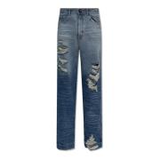 Ader Error Baggy jeans Blue, Unisex