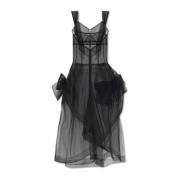 Maison Margiela Midi Dresses Black, Dam