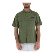 Chesapeake's Short Sleeve Shirts Green, Herr