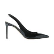 Scarosso Sutton Patent Pumps - Höj ditt skospel Black, Dam