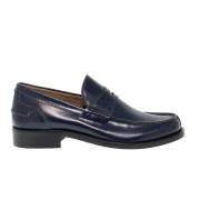 Antica Cuoieria Loafers Blue, Herr