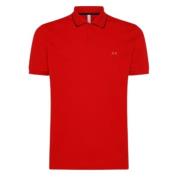 Sun68 Röda T-shirts och Polos Red, Herr