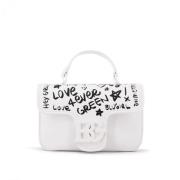 Blugirl Stilren Crossbodyväska i Bianco White, Dam