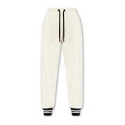 Moncler Sweatpants med logotyp Beige, Dam