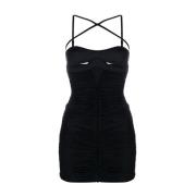 Mugler Party Dresses Black, Dam