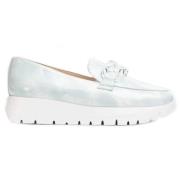 Wonders Iris Tie Dye Patentläder Moccasin Blue, Dam