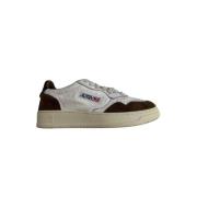 Autry Vintage-inspirerade lädersneakers Brown, Herr