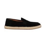 Doucal's Mocka Vävd Sula Espadrillos för Män Black, Herr