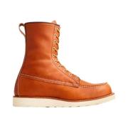 Red Wing Shoes Klassisk Moc Tå Stövel Brown, Herr