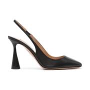 Aquazzura Amore Pump 95 Svarta Höga Klackar Black, Dam