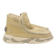 Mou Metallic Eskimo Trainer Stövlar Beige, Dam