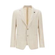 Lardini Blazerjacka Beige, Herr