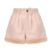 The Mannei ‘Sovata’ lädershorts Pink, Dam