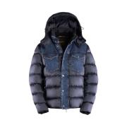 Moorer Bomber Jackets Blue, Herr