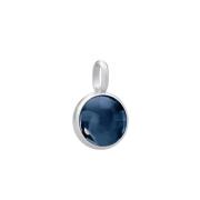 Julie Sandlau Prime Pendant - Rhodium Blue, Dam