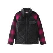 Woolrich Svart Woolrich Dunjacka Black, Dam