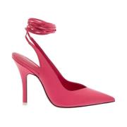 The Attico Rosa Tygklack Pumps Pink, Dam