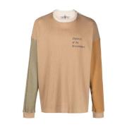 Children Of The Discordance Round-neck Knitwear Brown, Herr