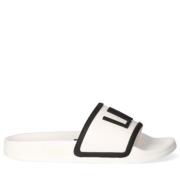 Liu Jo Komfort Sliders White, Dam